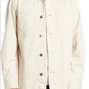 Cream Slate and Stone T Jean jacket. Size large. Worn once.